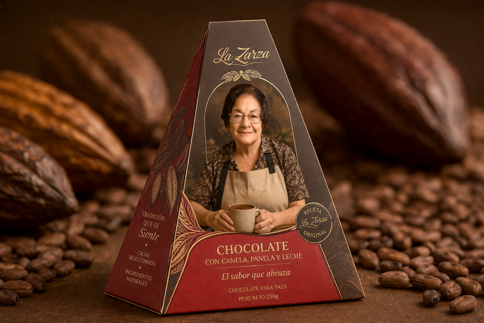 Chocolate para Taza con Canela, Panela y Leche